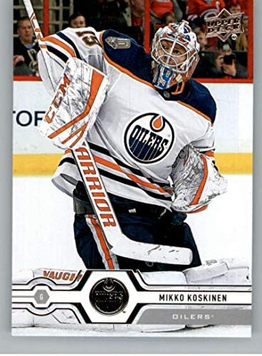 2019-20 Deck superior #191 Mikko Koskinen Edmonton Oilers NHL Hockey Trading Card