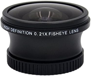 0,21x de alta definição de lente de peixe para a Sony HDR-PJ30V