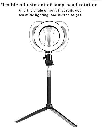 Luz de anel SMD de LED regulável com câmeras de câmeras de suporte Acessório de luz fotográfica ao ar livre