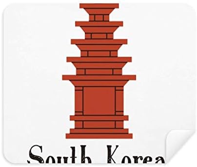 Coréia do Sul O limpador de pano de limpeza de tijolos vermelho 2PCs Camurça tecido de camurça