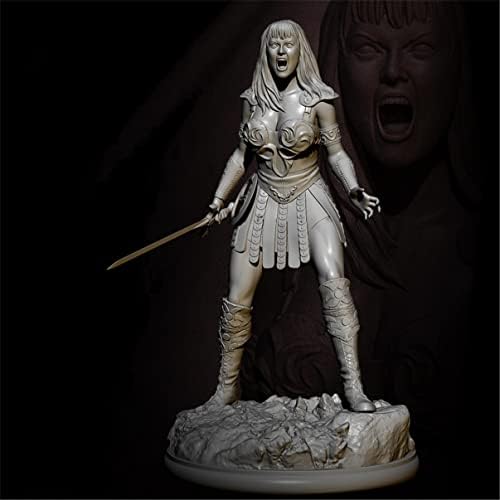 Goodmoel 75mm 1/24 Soldado Roman Feminino Romano Roman Soldier Model Kit/Kit em miniatura sem montagem e sem pintura/TJ-6064