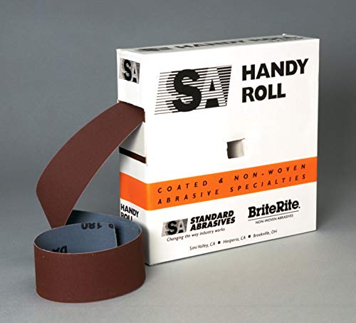 Standard Abrasives ™ A/o Rolo prático 713276, 2 polegadas x 50 jardas P180 J-Weight