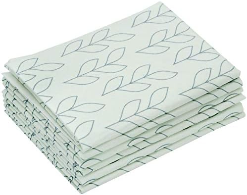 Envience Home Fridge Bin & Shelf Liners, 12 polegadas x 24 polegadas, estampa de folha de ardósia, 6 pacote
