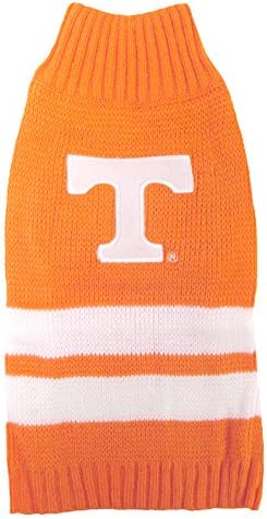 Pets First Collegiate Tennessee Voluntários Sweater Pet Sweater, X-Small