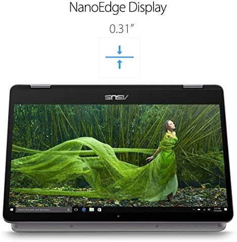 ASUS VivoBook Flip 14 Laptop de 2 em 1 fino e leve, tela sensível ao toque de 14 ”FHD, processador N4000 de núcleo