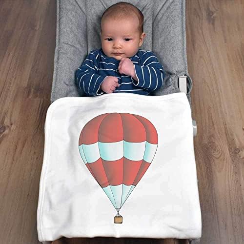 Azeeda 'Air Balloon' Cotton Baby Blain/Shawl