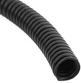 Aexit 2pcs 5m Comprimento do gerenciamento do cordão Tubulação de mangueira corrugada flexível 10mmx6,5 mm para mangas