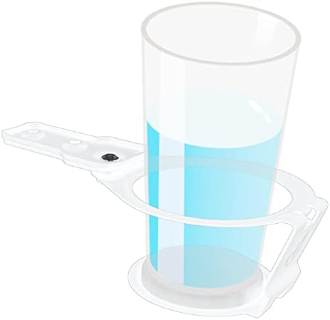 Dezctop Desk Copo Porte sob a mesa de mesa Anti-brilho giratória portador de bebida Tabela de copo de copo com copo absorvente