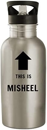Produtos de molandra Isso é Misheel - 20 onças de aço inoxidável garrafa de água, prata
