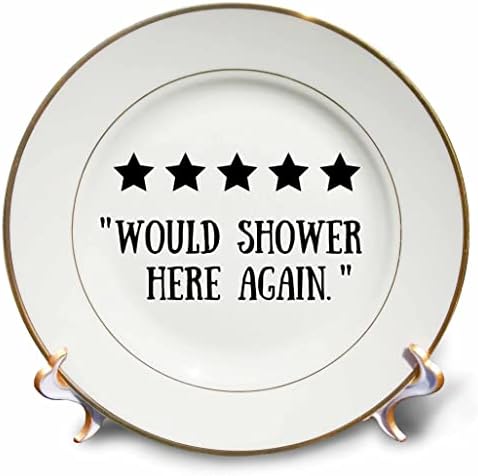 Revisão engraçada de 3drose Cinco 5 estrelas tomariam aqui novamente o humor do banheiro - pratos
