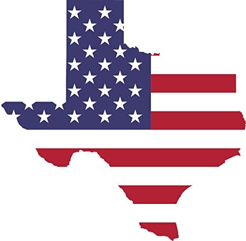 Pacote tático do rio Rogue de 4 5x5 adesivo de decalques de decalque de carro do Texas bandeira de vinil bandeira solitária Estado