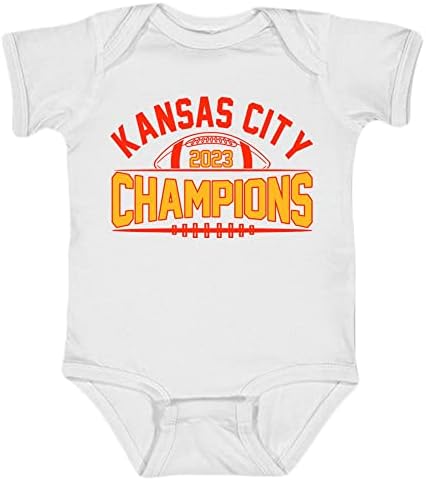 2023 Campeões de futebol - Vestuário de fãs de Kansas City Kid