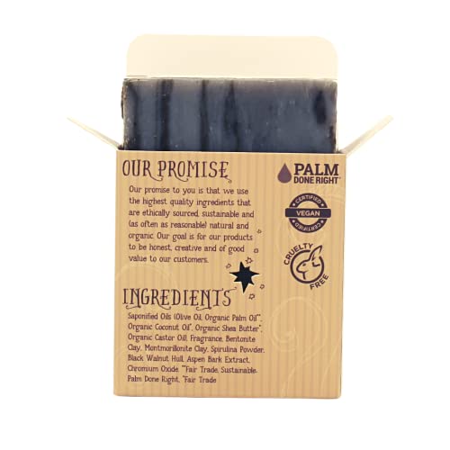 Sabão de barra de pinheiro de montanha natural varina - limpeza suave para pele sensível, fresca - 3 pacote - experimente