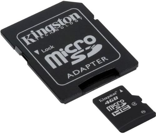 Cartão MicroSDHC profissional de 4 GB de 4 GB para smartphone BlackBerry Milan com formatação personalizada e Acapter SD padrão.