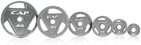 Cap Barbell Unisisex-Adult Olympic Grip Plate Series