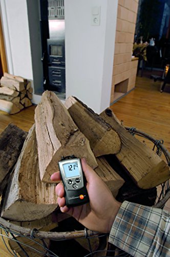 TESTO 606-1 Medidor de madeira e material com tampa de proteção, baterias e certificado de calibração