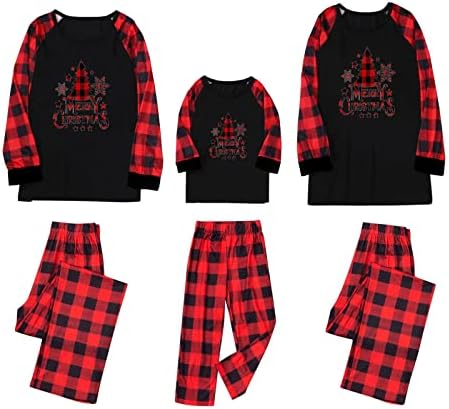 Pijamas de Natal para Pijamas de Natal para Família para Família Pijama PJS PJS Sleepwear Roupfits Matching Conjunto
