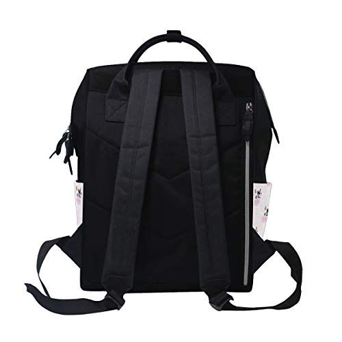 Vaca de mochila de bolsa de fraldas de colourlife em sacolas geométricas de bolsa de backpack de mochila multifuncional