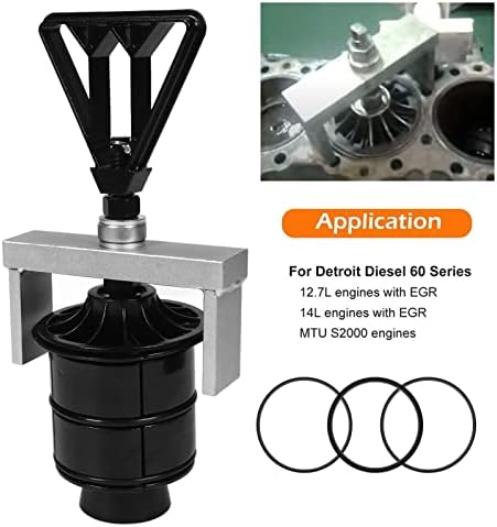 Extrator de revestimento de cilindro, para Detroit Diesel 60 Série 12.7L J 45876 5875 Removedor 14L EGR e MTU S2000 Motores