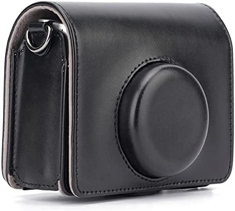 Frankmate Protective Case Compatível com Fujifilm Instax Mini Evo Câmera PU Saco de Câmera PU com alça de ombro removível