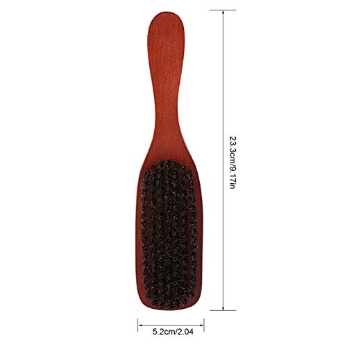 Brush de barba, Men Brush Profissional de barba de barba facial, endireita e promove o crescimento da barba, ferramenta de eletrodomésticos de salão de barbeiro de limpeza de bigode