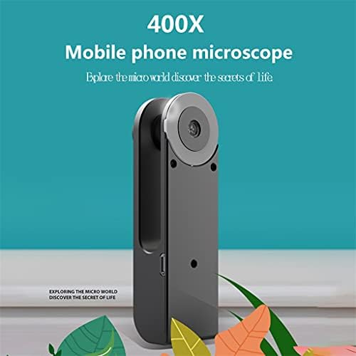 Microscópio LXXSH 400X para lente de lentes de telefone monocular Lente de câmera de câmera de alta ampliação lente de microscópio universal externo