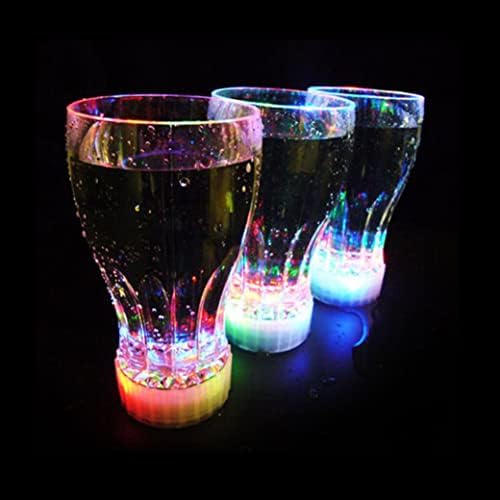 1 Copa de bebida piscando LED LED UP Shot Bar Club Party Beer Drink Glass 11oz