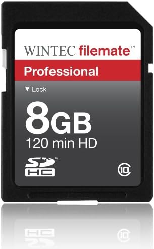 8 GB Classe 10 Card de memória de alta velocidade SDHC para o Olympus FE-3000 FE-4020 FE-4030. Perfeito para filmagens e filmagens