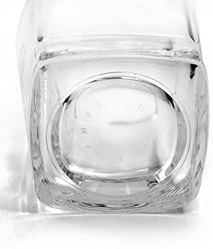 Tumbler de vidro de uísque Realtree - conjunto de 4 - copos de coquetel, copos de licor de baixa moda antiquados, 8 onças de bebida, laser gravado com o logotipo do Realtree