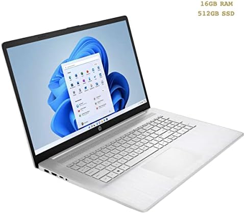 HP Business Laptop 2022 | 17,3 HD+ Touchscreen | 10-CORE 12th Intel i7-1255U Iris Xe Graphics | 16GB DDR4 | 1TB SSD | Teclado