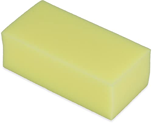 Carlisle Foodservice Products 36550100 Limpeza comercial/esponja de espuma de lavagem, 8,25 , amarelo