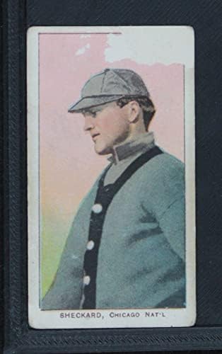 1909 T206 XGLV Jimmy Sheckard Chicago Cubs Poor Cubs