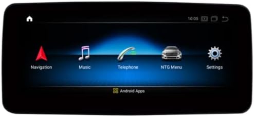 UPSZTEC 10,25 polegadas Android 12 Sistema 1920 * 720 Radio de navegação GPS de carros Player multimídia para Mercedes