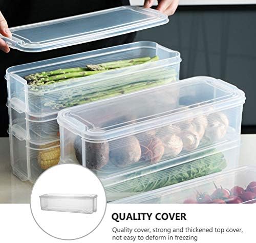Caixa de preservação de alimentos da caixa de alimentos doitool 1pc caixa de selo frigorínea Caixa de armazenamento de
