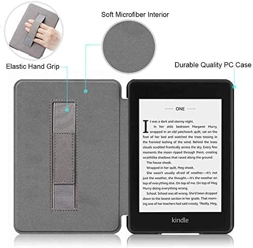 Para 6 Kindle Paperwhite -com pulseira e estilos liberados estojo TPU, com sono/acordamento automático