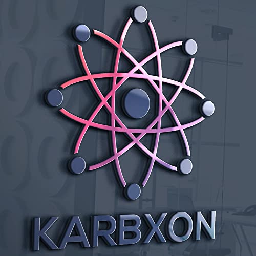 Karbxon - hastes de fibra de carbono plano - 1mm x 4 mm x 1000 mm - haste sólida plana pultrudada - acabamento fosco preto -