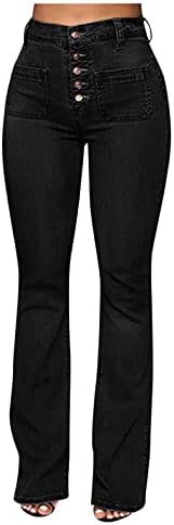 Jeans para mulheres jeans de cintura alta para mulheres meias de levantamento de calça de calça de calça de calça de calça