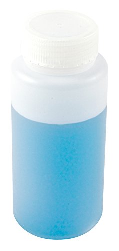Dynalon 301605-0002 60ml / 2oz, garrafa de amostra de laboratório de boca larga de plástico de plástico