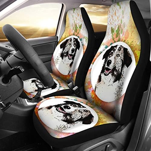 Capas de assento de carro com pawlice Aidi Dog Print