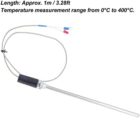 Sonda de termopar, fácil operação sondas de plástico Termopares termopares duráveis ​​1m comprimento K Tipo para a