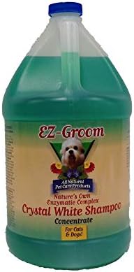 EZ Groom Crystal White Dog Shampoo Gallen - Concentrado