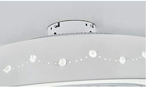 Ventilador de teto higoh com luzes, luzes de teto escondido luzes minimalistas do quarto da sala de estar luzes criativas
