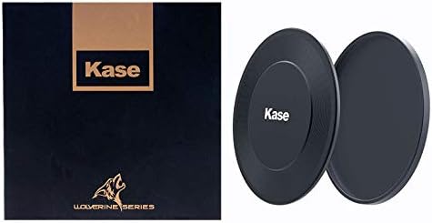 Kase Wolverine 112mm Magnetic Metal Stack Tampa Conjunto de armazenamento para Kase Filtro magnético masculino e fêmea