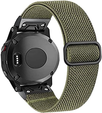 Aehon 22mm Nylon Watchband Strap para Garmin Fenix ​​6x 6 Pro Watch EasyFit Wrist Band Straps para Fenix ​​5x 5