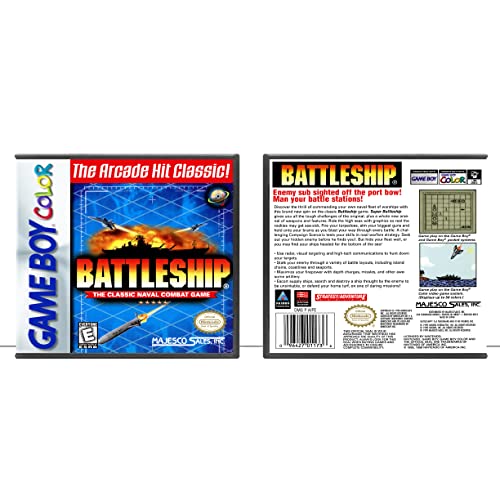 Battleship | Game Boy Color - Caso do jogo apenas - sem jogo