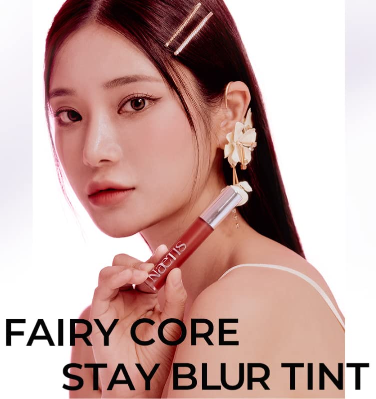 Fairy Core Stay Blur Lip Tint During During Korean Vegan Brick Rose MLBB Velvet Lips