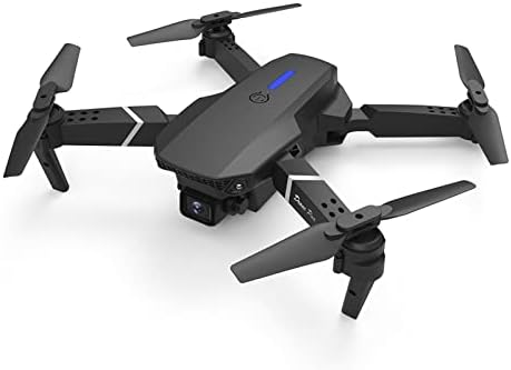 Mini drone com câmera dupla 1080p HD FPV, Toys Remote Control Drone Quadcopter Gifts Para meninas meninas com altitude Hold sem cabeça One One Ajuste de velocidade de partida#