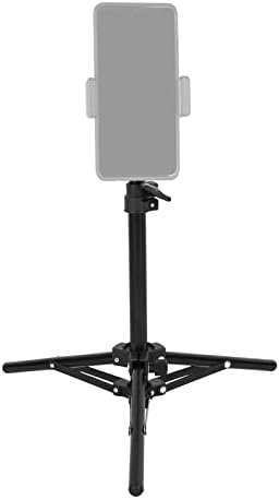 XIXIAN Ajuste o suporte de vídeo ajustável TR TR STAND 2-SECTION 50 cm de 1,5 kg com interface universal de 1/4 de polegada para câmera de suporte de telefone leve LED de vídeo