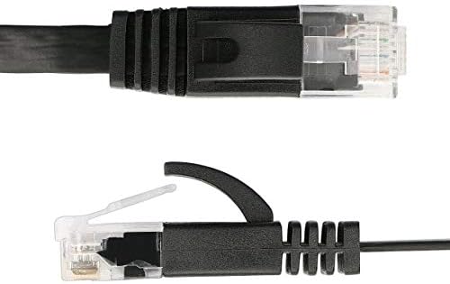 CAT 6 Cabo Ethernet 15 pés com clipes- Computador de alta velocidade RJ45 Fios com conectores RJ45 sem snagless para roteador, modem