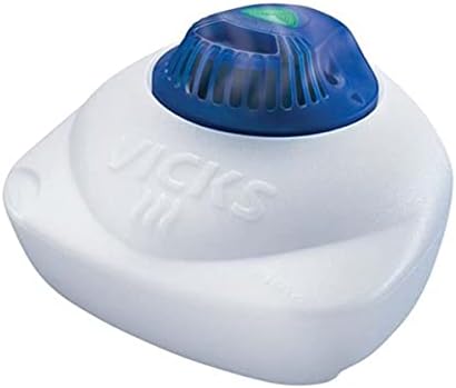 Vaporizador de berçário de Vicks 1 galão com vaporizador de vapor quente e luz noturno para quarto de bebê